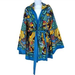 on Hold Rare Mountain Girl Clothing Turtles Hooded Kimono Os